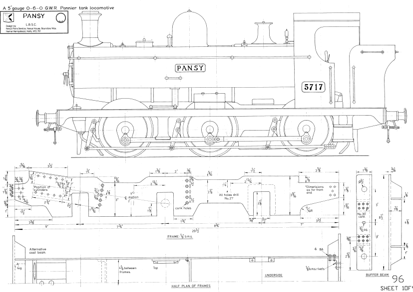 PANSY DRAWINGS LO96 9 SHEETS - ajreeves.com