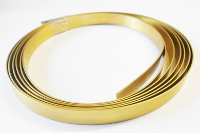 BRASS BANDING - FLAT 1/4" X 0.018 - ajreeves.com