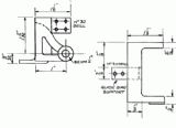 BANTAM COCK GUIDE BAR BRACKETS