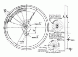 5 1/4'' tread dia - 20 spokes