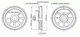 MOUNTAINEER DRIVING & COUPLED WHEELS D135 6