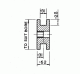 MOUNTAINEER PISTON BLANKS