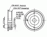 2 1/2'' Tread Dia - Disc