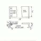 EVENING STAR REAR FRAME STAY