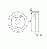EVENING STAR PONY WHEELS T47 2