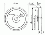 BARNET TRAILING WHEELS