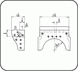 BLACK 5 BOGIE HALF CENTRES