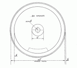 7'' tread dia - 20 spoke