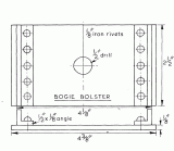 MAID OF KENT BOGIE BOLSTER