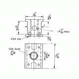 F/RE/KO/L BOGIE CENTRE BEARING