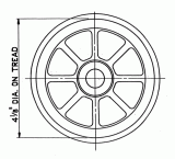 7 1/4'' gauge