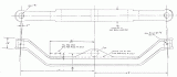 FODEN 4'' TR FRONT AXLE BEAM