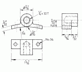 WILLIAM UPPER WATER GAUGE FITTING