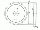 TIT.THUND. DRIVING & TRAILING WHEELS