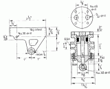 DORIS BRAKE BRACKET, CYLINDER AND COVERS