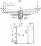 BRITANNIA TENDER HORNS & CAST SPRINGS