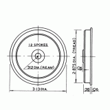 DERBY 4F TENDER WHEELS