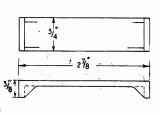 LIFFORD HALL BOGIE END STAYS