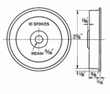 1000 CLASS BOGIE WHEELS