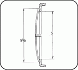 1000 CLASS SMOKE BOX DOOR & RING