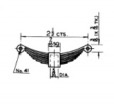 GWR 43XX TENDER CAST SPRINGS