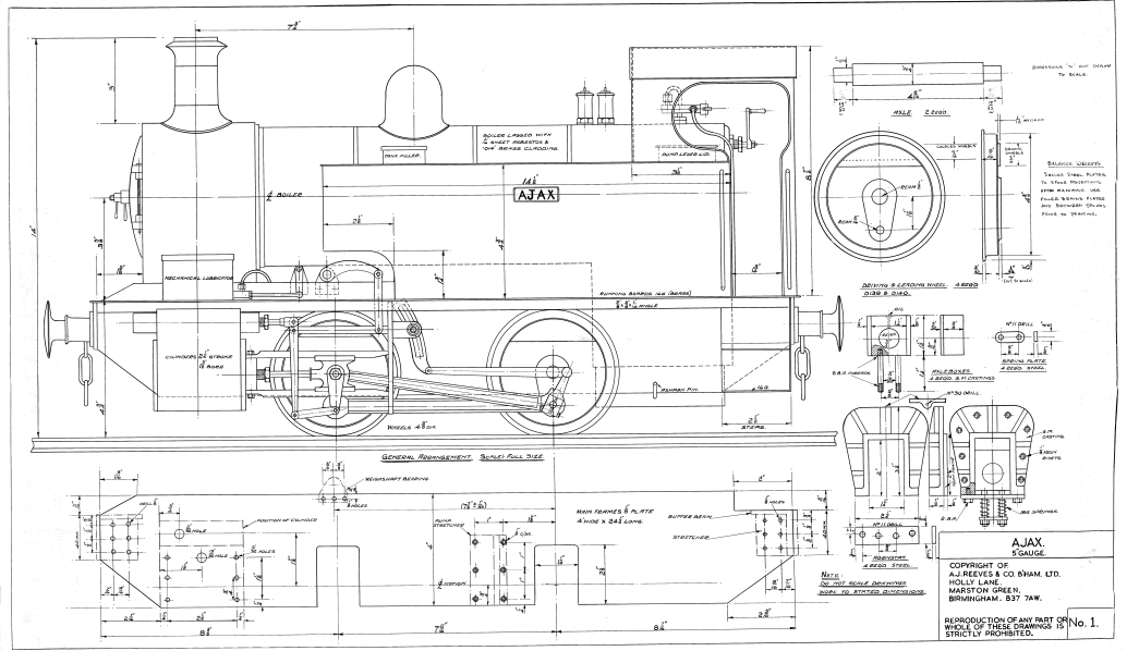 5 inch gauge locomotive plans 2025