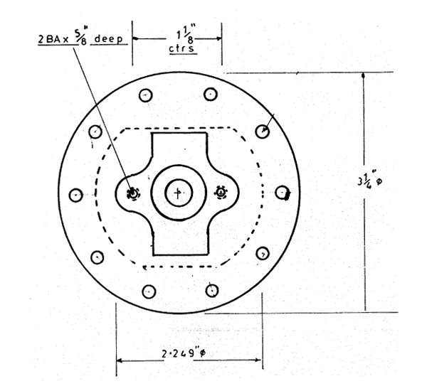 ELIDIR REAR CYLINDER COVERS Model Engineering Supplies