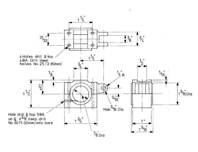CLAYTON REAR AXLE BOXES Model Engineering Supplies