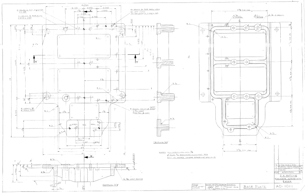RITCHIE DRAWING SET Model Engineering Supplies