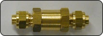OIL CHECK VALVE. 1/8'' PIPE TO PIPE - INT