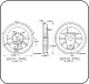 CARIBOU/BUFFALO D & C WHEELS