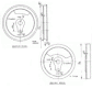 EVENING STAR D & C WHEELS