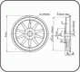 JERSEY LILY BOGIE WHEELS T63