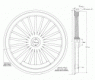 10 9/16'' tread dia - 22 spoke