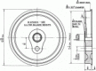 5 7/16'' tread dia - 15 spoke