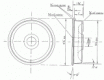 5 7/16'' Tread Dia - Disc