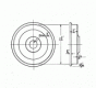 5'' PASS.CAR BOGIE WHEELS T21 8