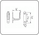 ALLCHIN HOSE BRACKETS - PAIRED