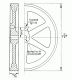 HEINRICI FLYWHEEL WITH CRANK WEB