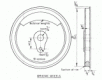 4 7/16'' tread dia - 18 spoke - Driver